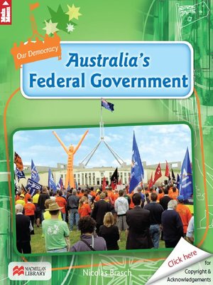 cover image of Our Democracy: Australia's Federal Government